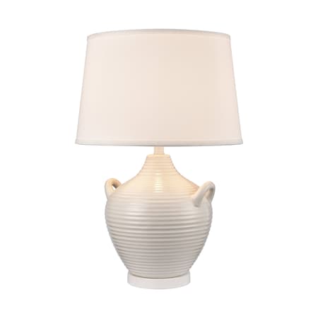 Oxford 25'' High 1-Light Table Lamp, White